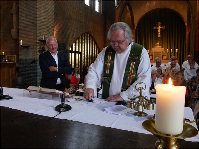 pelgrimsreis start in de Augustinuskerk