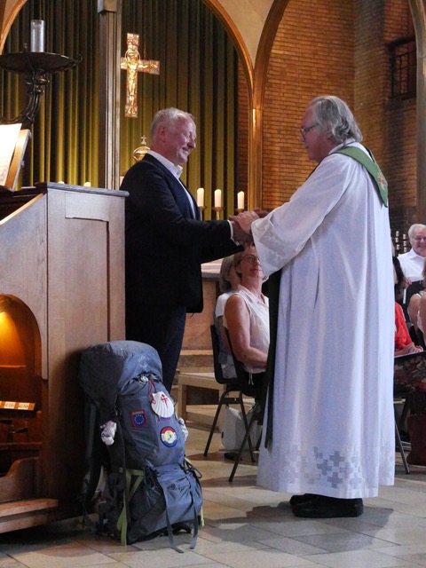 pelgrimsreis start in de Augustinuskerk